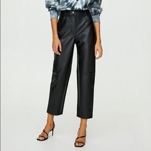 NWOT Aritzia Oracle Vegan Leather Pant